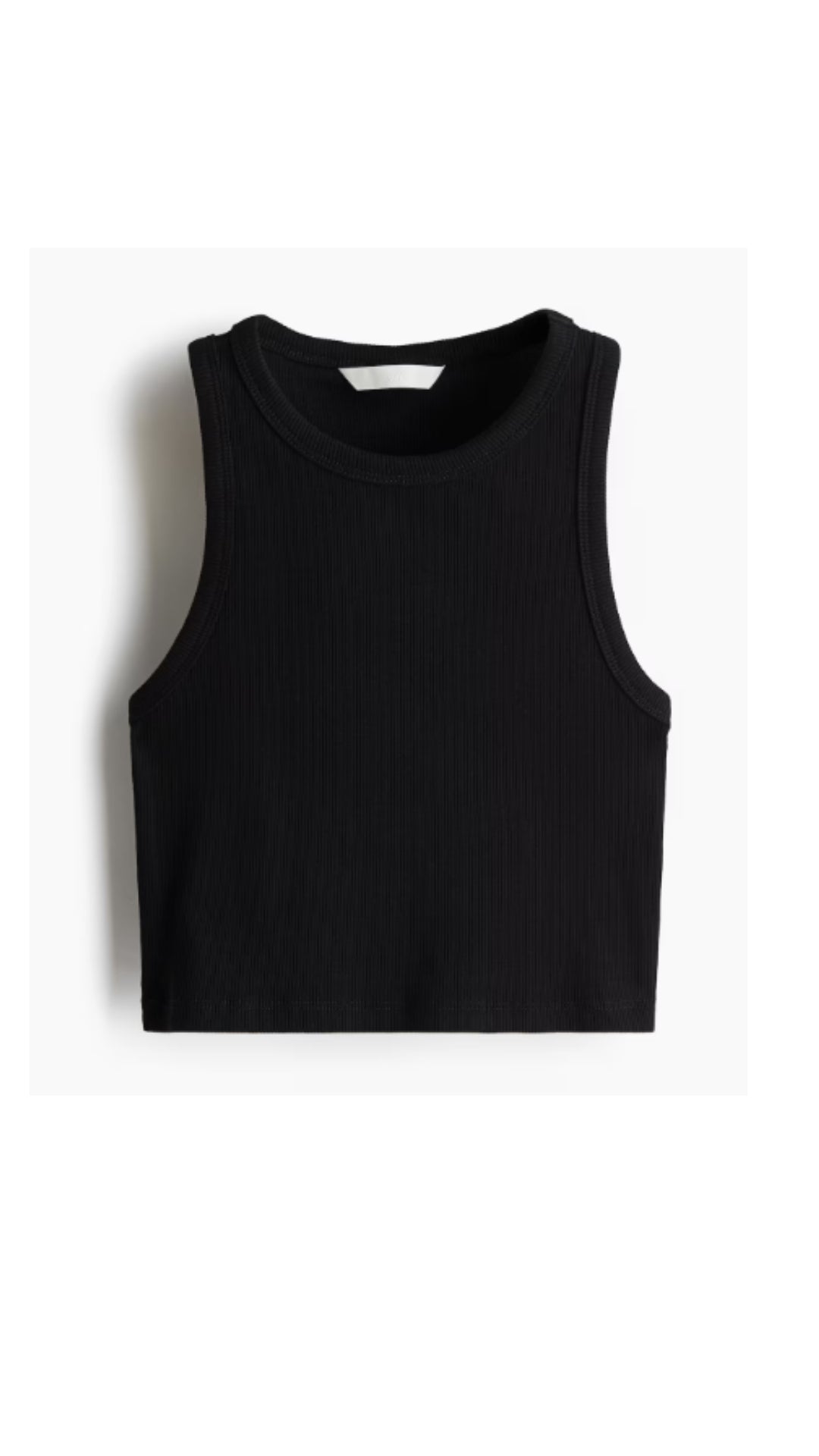 Ribbed tank top